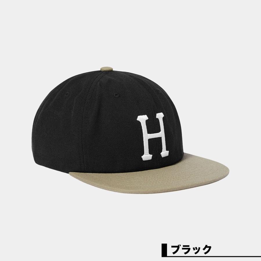 HUF（ハフ） キャップ 帽子 メンズ レディース ロゴ 刺繍 サイズ調節