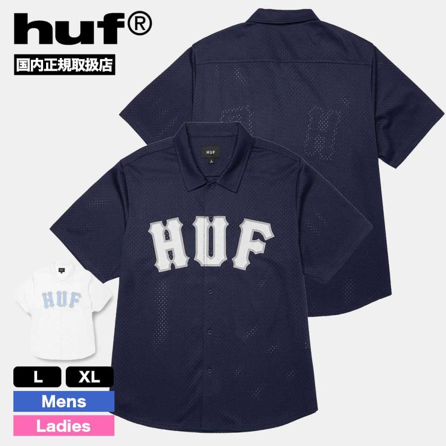HUF（ハフ） 半袖シャツ トップス メッシュニット メンズ レディース 