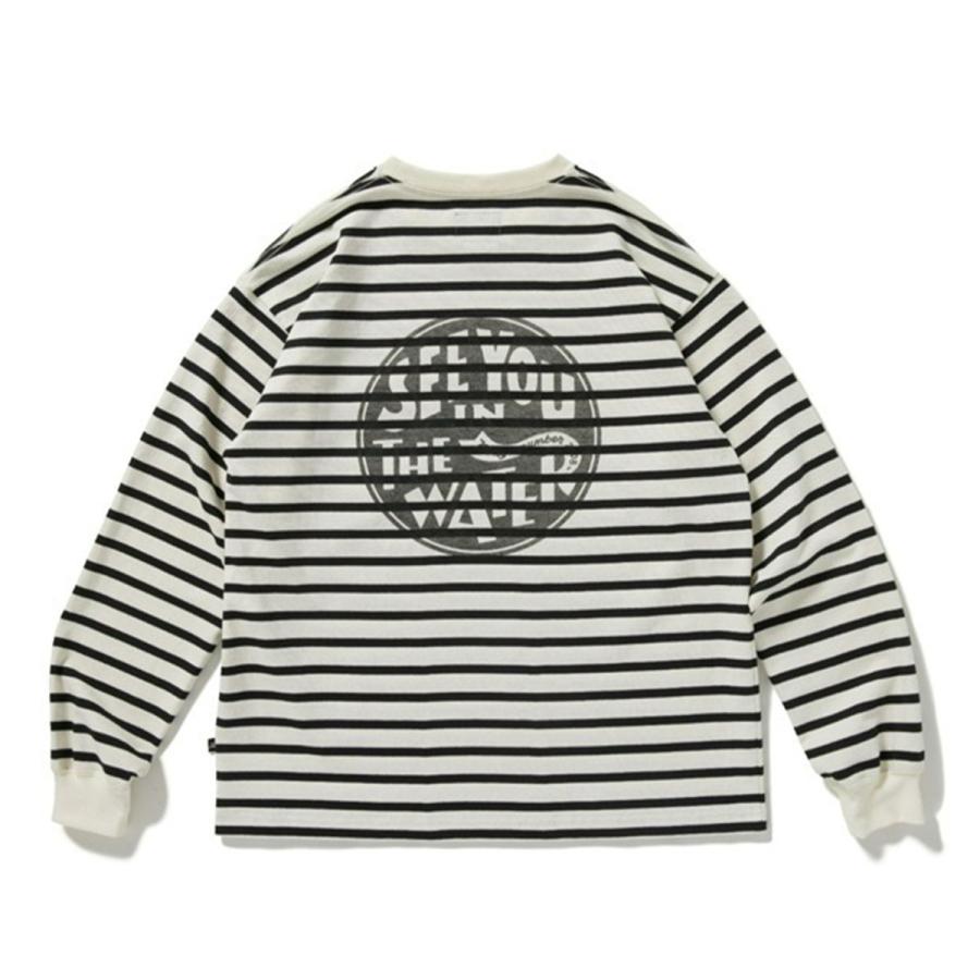 MAGIC NUMBER マジックナンバー ロンT 長袖Tシャツ 厚手 ボーダー 