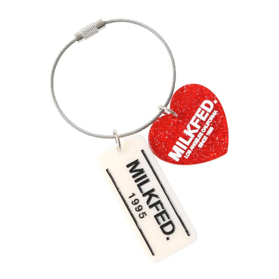 ミルクフェド キーホルダー キーリング 鍵 ハート チャーム 小物 HEART AND PLT KEYCHAIN プレゼント 人気ブランド MILKFED. 通販【103232054008】｜surfboard-skate-jack｜07