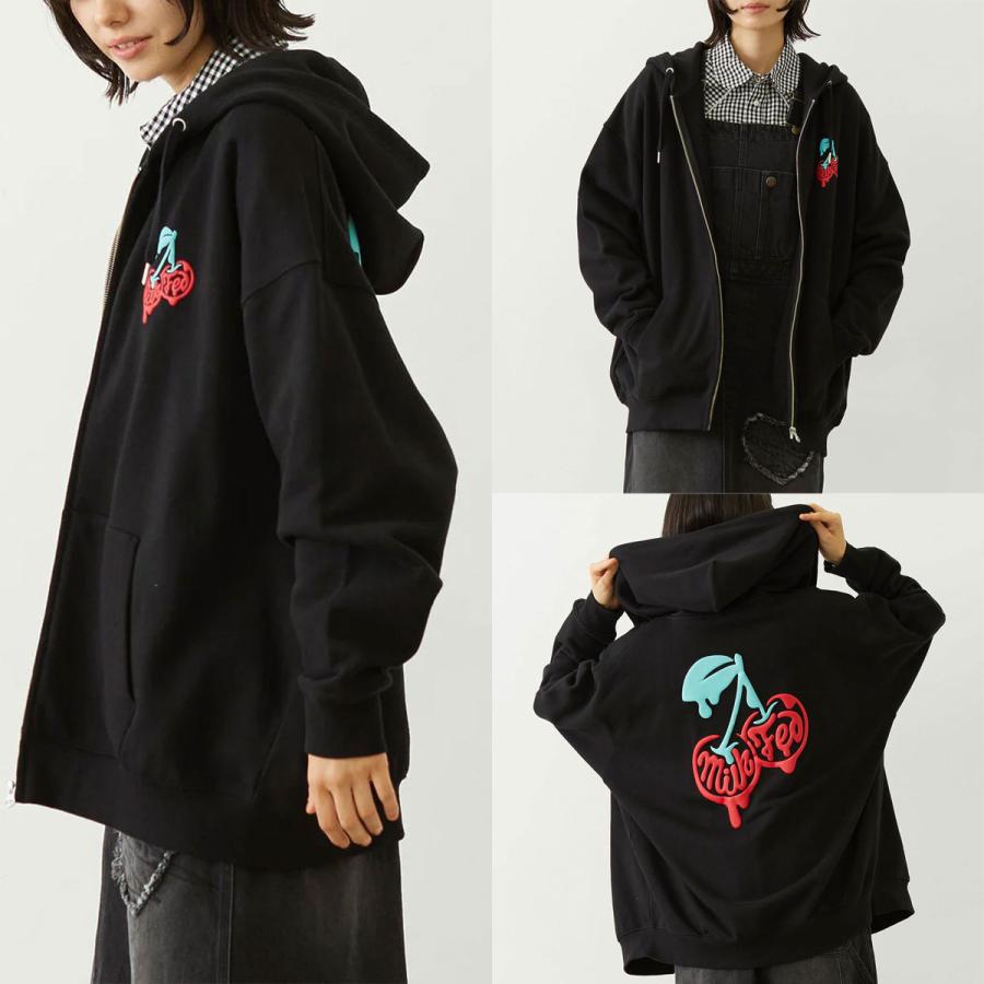MILKFED.（ミルクフェド） レディース ジップパーカー フーディー