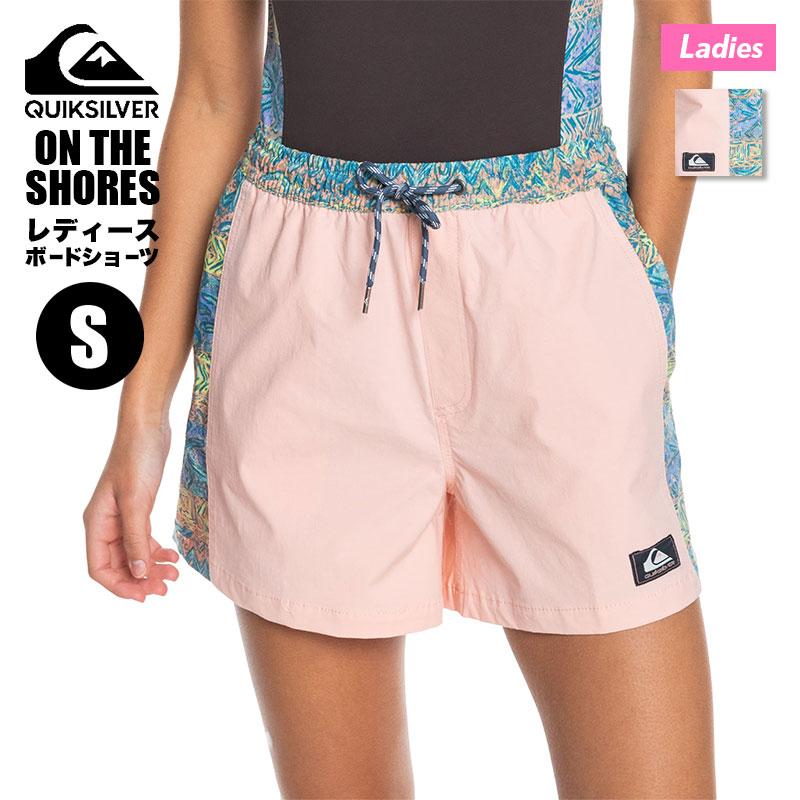 女の子向けプレゼント集結 Quiksilver クイックシルバー レディース ウィメンズ ボードショーツ サーフパンツ ショートパンツ ブランド 人気 ゴム紐 撥水 On The Shores Eqwjv 22 Cisama Sc Gov Br