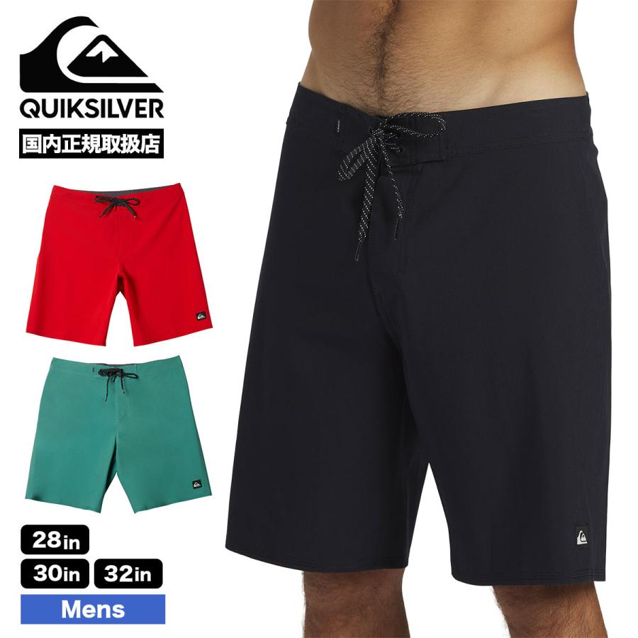 クイックシルバー　ボードパンツ　ウェア　メンズ　L ブラック Quiksilver（クイックシルバー） メンズ ボードショーツ サーフ