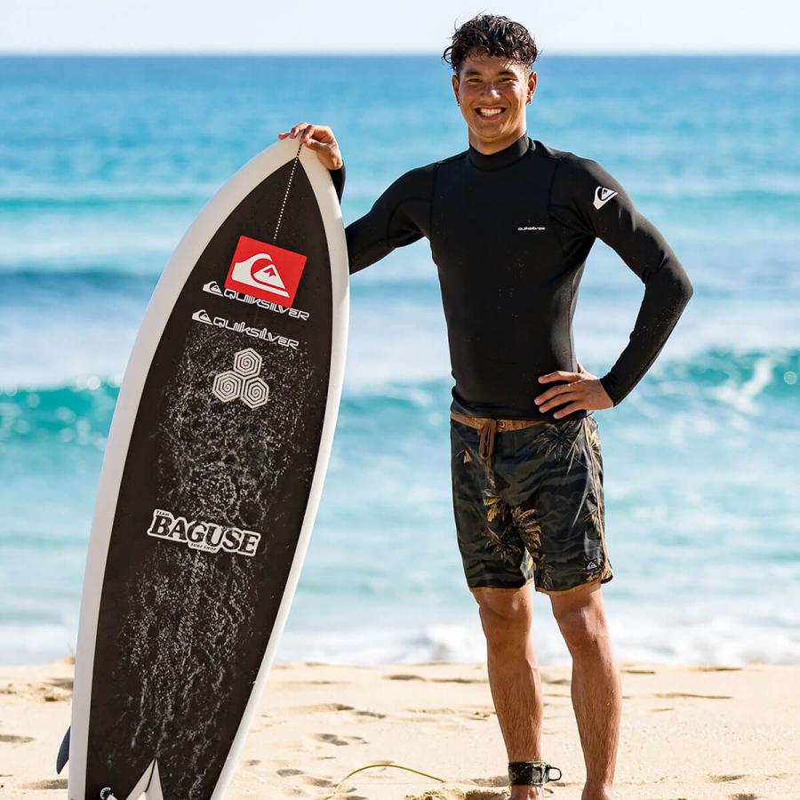 QUIKSILVER クイックシルバー メンズ  ボードショーツ サーフパンツ 水着 18インチ 夏 川 海 リゾート 正規取扱店 | SURFSILK SCALLOP 18【EQYBS04921】の画像