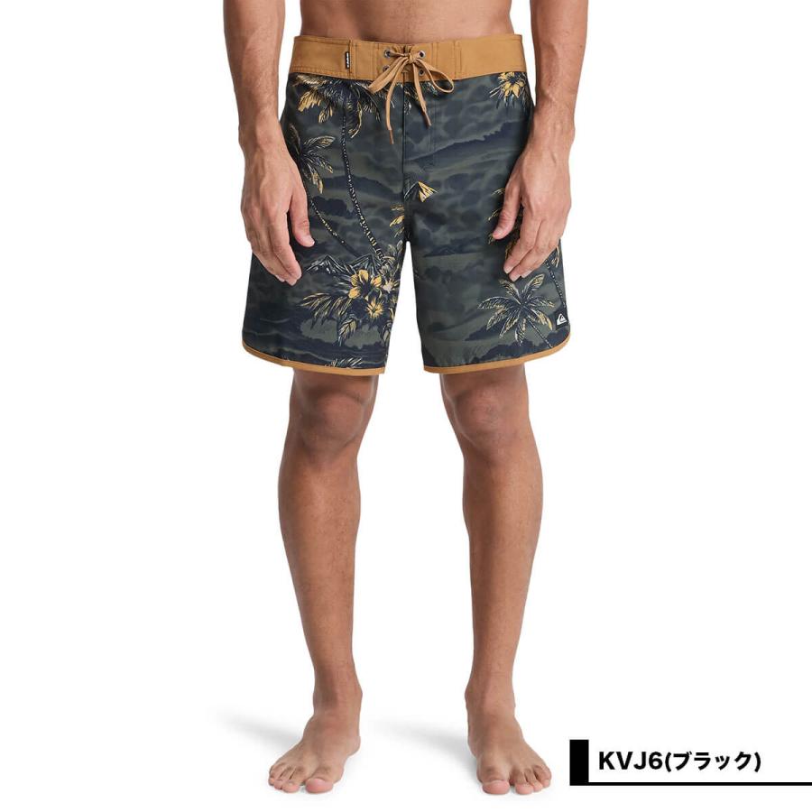 QUIKSILVER クイックシルバー メンズ  ボードショーツ サーフパンツ 水着 18インチ 夏 川 海 リゾート 正規取扱店 | SURFSILK SCALLOP 18【EQYBS04921】の画像
