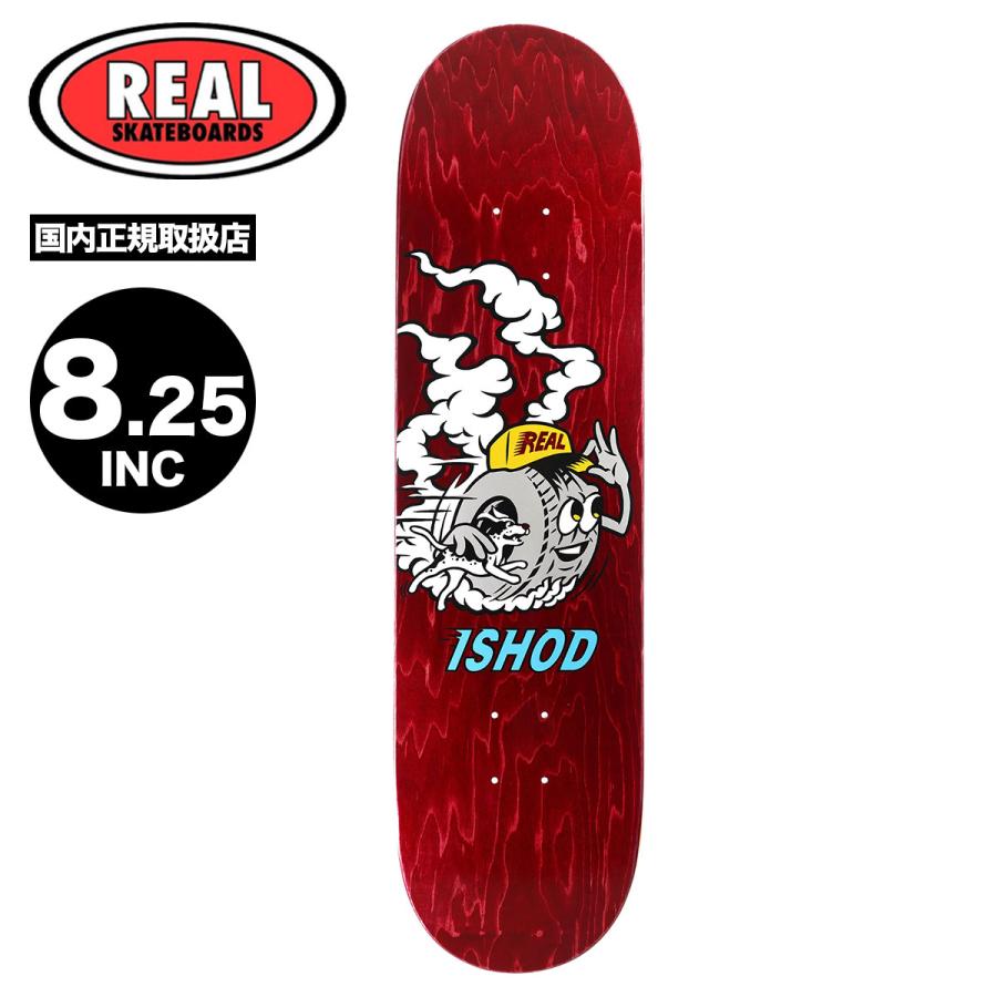 リアル スケートボード スケボー デッキ 8.25inc スケートデッキ