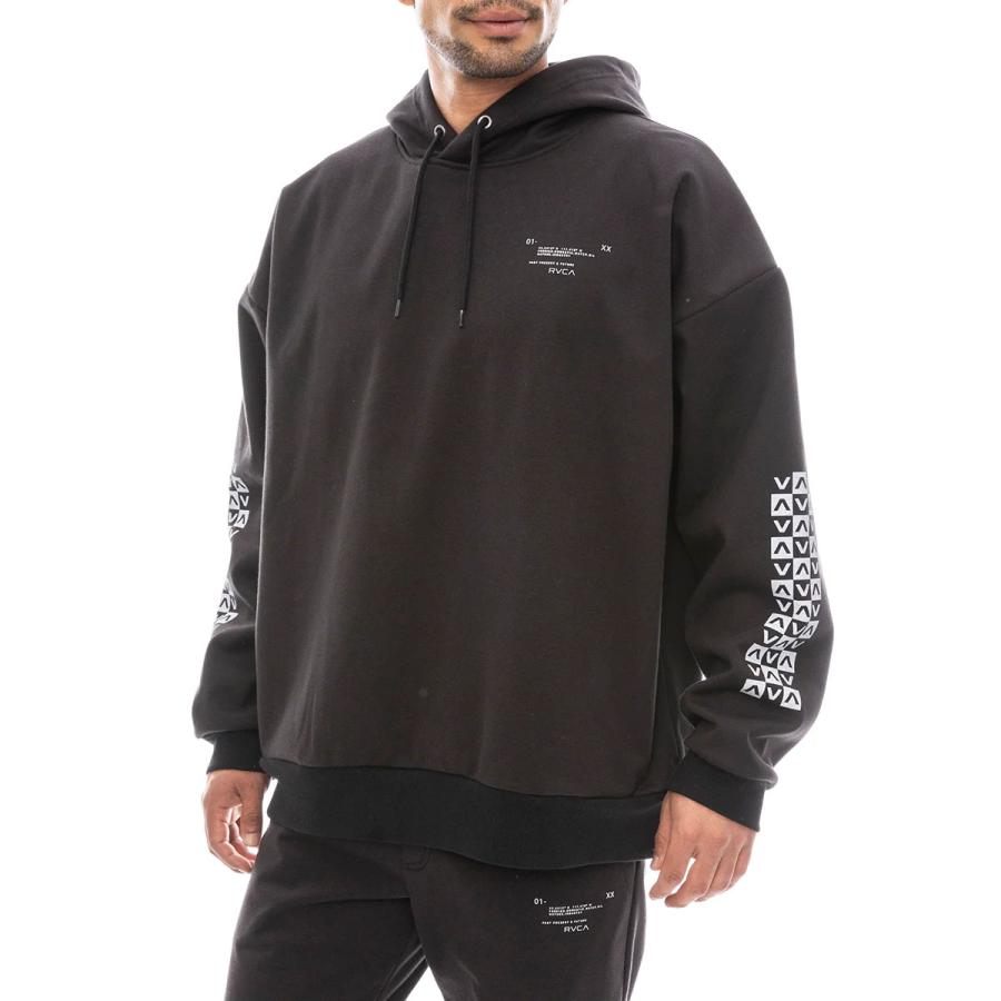 【RVCA】アートワーク プルオーバーパーカー / 送料無料 RVCA ルーカ メンズ パーカー トップス 防風 撥水 バックロゴ 全