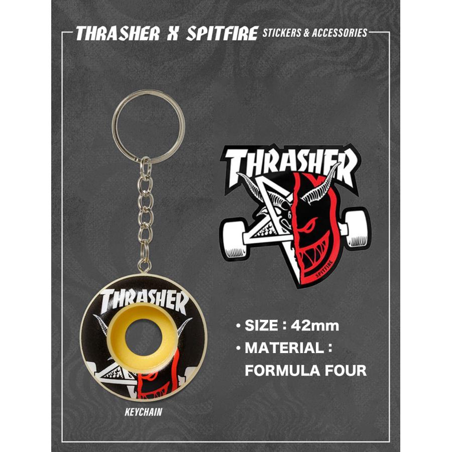 スピットファイア スラッシャー コラボ ウィール キーホルダー
