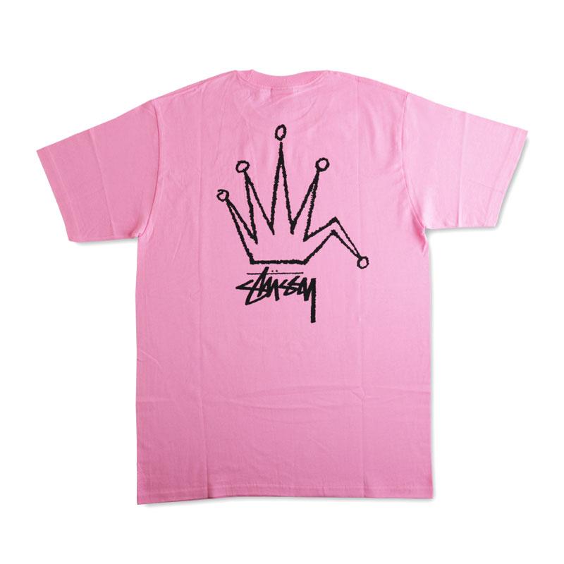 ステューシー Stussy メンズ 半袖tシャツ Old Crown Tee ロゴ クラウン 王冠 グラフィック ピンク M プレゼント人気 ブランド 国内正規取扱店 St0s サーフボード スケート ジャック 通販 Yahoo ショッピング