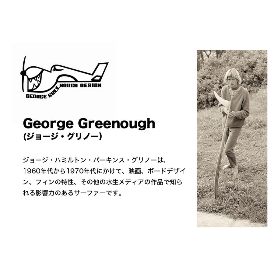 TRUE AMES トゥルーアムス ジョージ グリノー デザイン シングルフィン