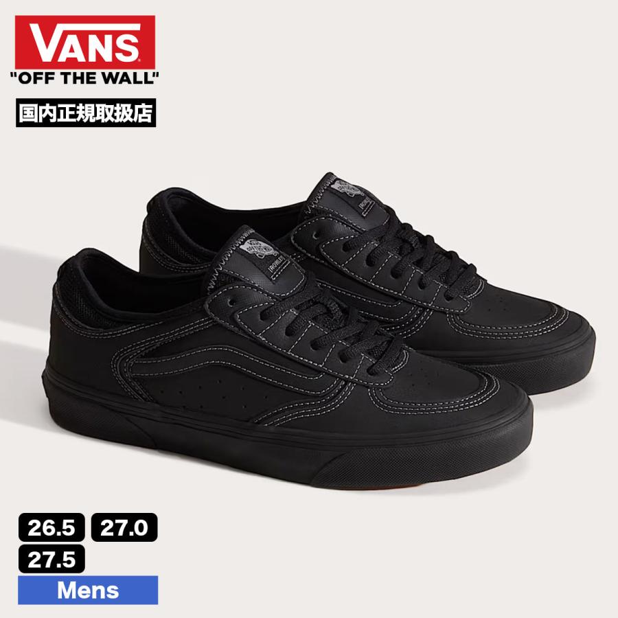 VANS（ヴァンズ） バンズ スニーカー メンズ ローリー ブラック