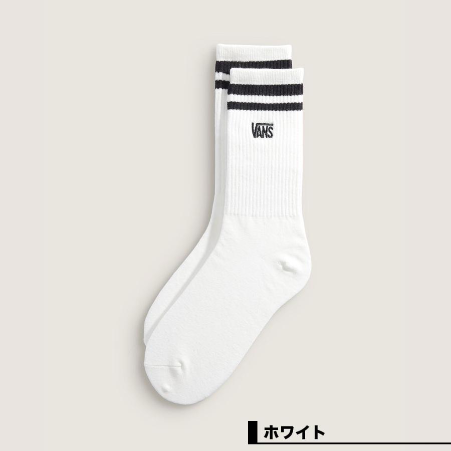 VANS（ヴァンズ） バンズ メンズ クルーソックス 靴下 ライン ロゴ