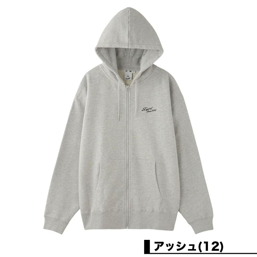 エックスガール レディース ジップパーカー スウェット フード