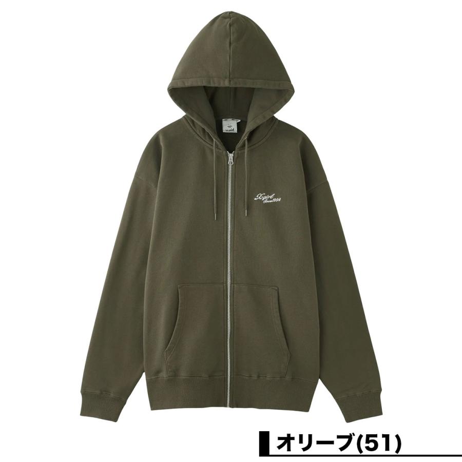 エックスガール レディース ジップパーカー スウェット フード