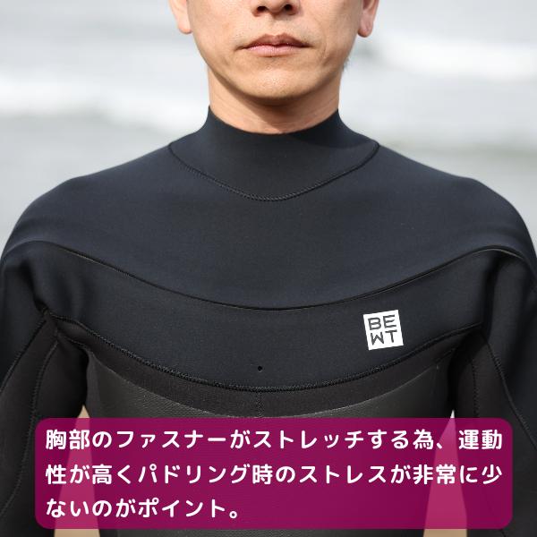ウェットスーツ フルスーツ BEWET ビーウェット メンズ サーフィン 裏