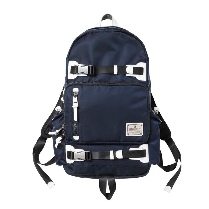 送料無料 MAKAVELIC SIERRA SUPERIORITY BIND UP BACKPACK NAVY WHITE マキャベリック シエラ スピーリアティー バイン アップ ネイビーホワイト｜surfer｜02