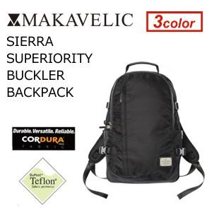 送料無料 MAKAVELIC SIERRA SUPERIORITY BUCKLER BACKPACK BLACK マキャベリック シエラ スピーリアティー バックラー ブラック｜surfer