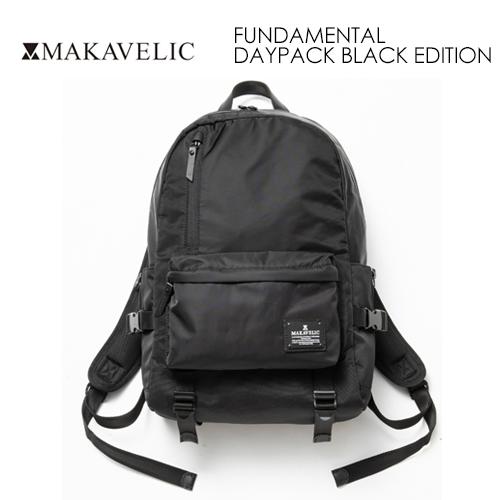 送料無料 MAKAVELIC FUNDAMENTAL DAYPACK BLACK EDITION マキャ