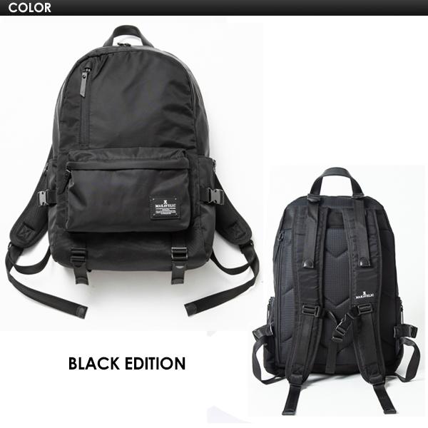 バッグ MAKAVELIC FUNDAMENTAL BLACK EDITION 送料無料 MAKAVELIC FUNDAMENTAL DAYPACK BLACK EDITION マキャ