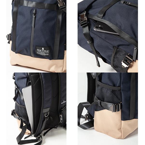 送料無料 MAKAVELIC DOUBLE LINE 2 BACKPACK マキャベリック ダブル