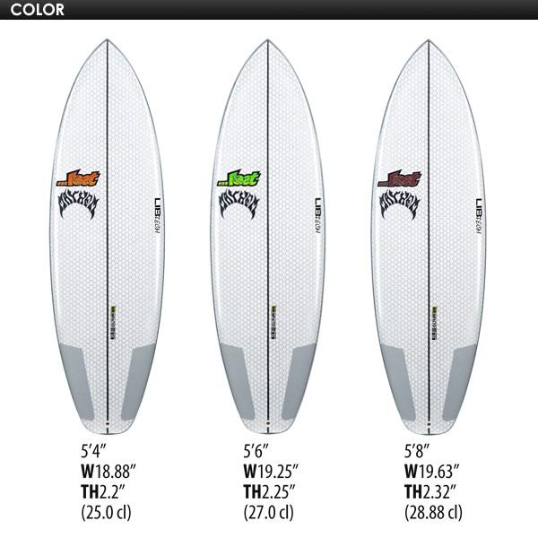 サーフボード リブテック ショートラウンド ロスト メイヘム 5.4 送料