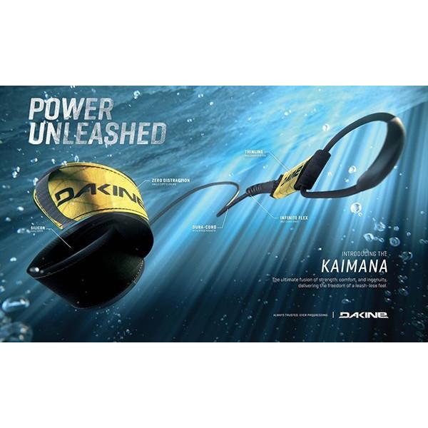 サーフィン　DAKINE KAIMANA SERIES リーシュコード 超軽量、絡みにくく、ずれにくいリーシュコードの完成形