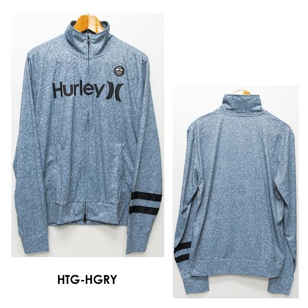 あすつく Hurley ハーレー ラッシュガード 紫外線対策/RASH ZIP HIGH NECK O&O MKNZLY86(CI2369)｜surfer｜04