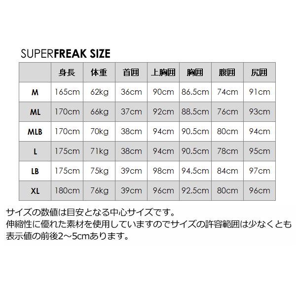 O'neill オニール ウェットスーツ セミドライ 2025fw/SUPER FREAK
