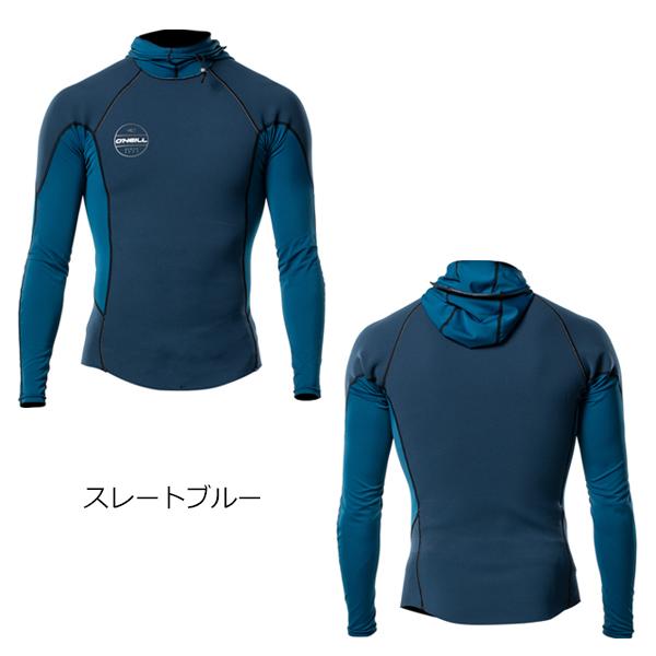 O'neill オニール メンズ フード付き ラッシュガード 日除け 紫外線対策/O’ZONE LSトップフード 1mm WSS-900A5の画像