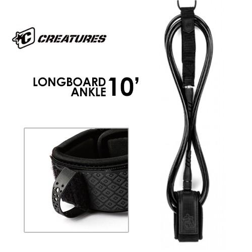 CREATURES クリエイチャー リーシュコード パワーコード 20ss 正規品/LONGBOARD 足首 10ft｜surfer