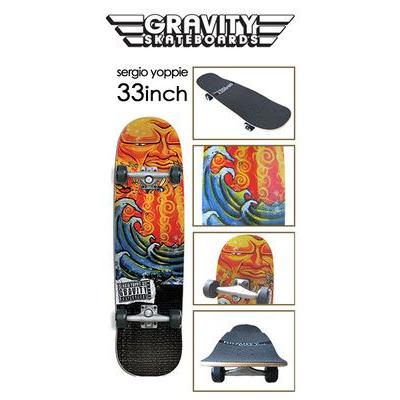 gravity グラビティー スケートボード コンプリート/SERGIO YOPPIE 33