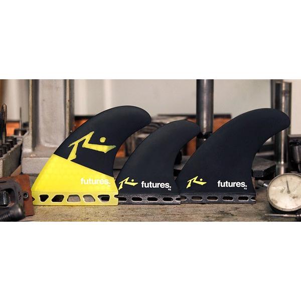 FUTUREFINS フューチャーフィン トライ クアッド ラスティ/RTM HEX