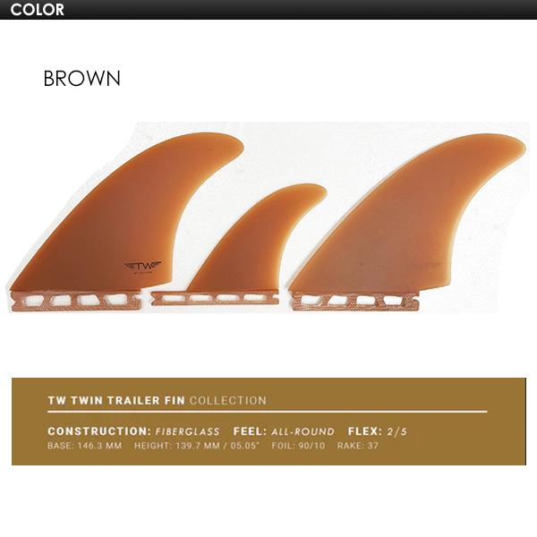 TWIN フィン FIN　タイラーウォーレン　　フューチャー CAPTAIN FIN Captain Fin Tyler Warren TWIN Black / キャプテン