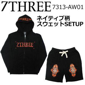 73R セブンスリーアール セットアップ スウエット ショートパンツ