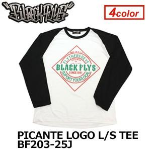 BLACKFLYS ブラックフライズ Tシャツ ロンT 長袖 13fa/PICANTE LOGO L
