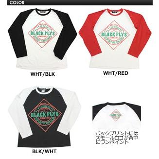 BLACKFLYS ブラックフライズ Tシャツ ロンT 長袖 13fa/PICANTE LOGO L