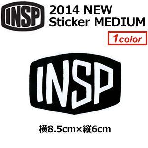 INSP インスピ ステッカー/2014 NEW Sticker MEDIUM W165mm｜surfer