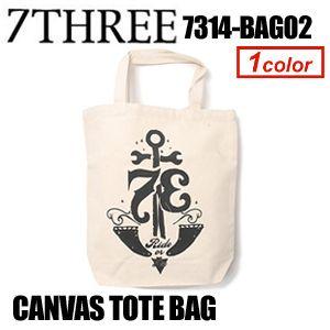 73R セブンスリーアール TOTE トート バック 14hs/CANVAS TOTE BAG 7314-BAG02｜surfer