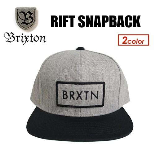 BRIXTON ブリクストン ハット HAT キャップ CAP 帽子 16fa/RIFT SNAPBACK｜surfer