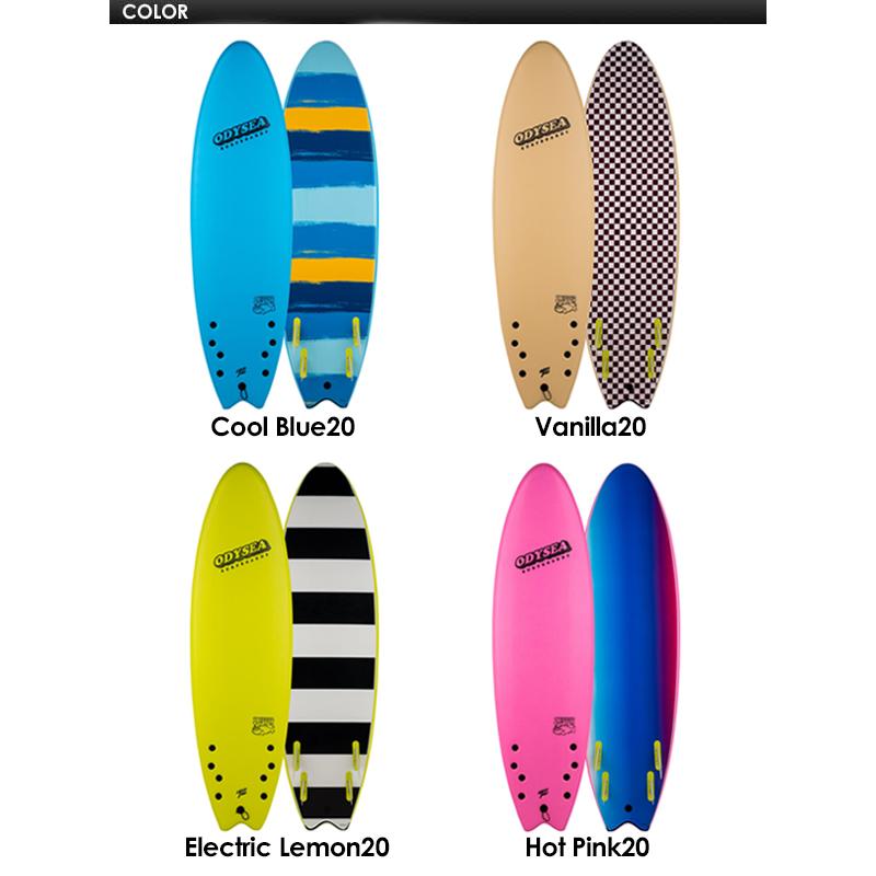 送料無料 ODYSEA オディシー サーフボード CATCHSURF キャッチサーフ スポンジボード 20ss/SKIPPER 6.6 Quad Fin｜surfer｜02