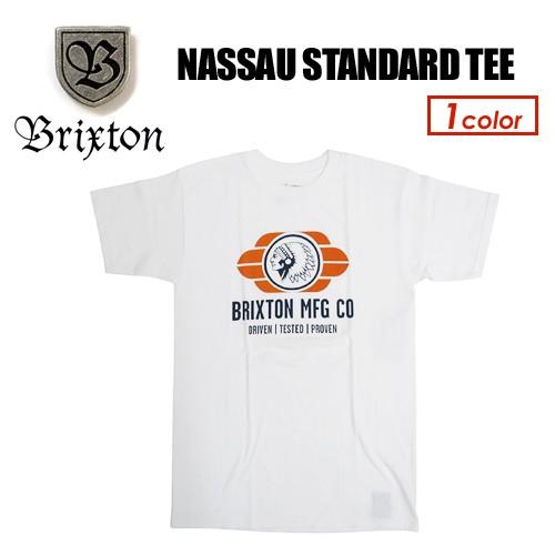BRIXTON ブリクストン Tシャツ クルー 15sp/NASSAU S/S STANDARD FIT TEE｜surfer