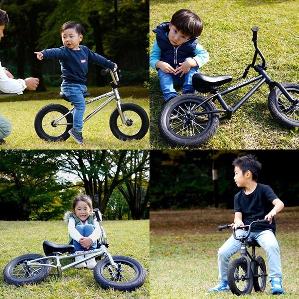 送料無料 バランスバイク キックバイク ストライダー 自転車 子供用 キッズ用 sale/BROTHER FOOT THE FIRST TRACK BMX XX MAT BLACK｜surfer｜05