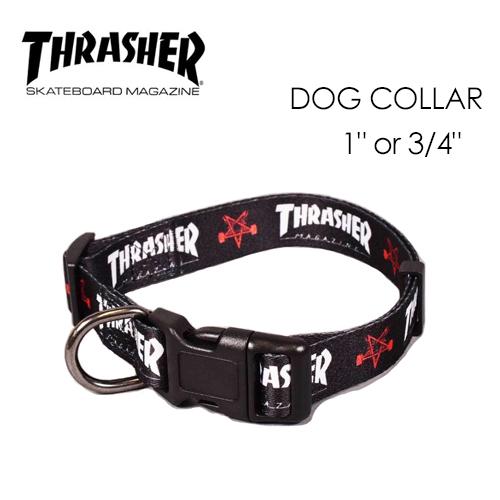 スケボー ブランド 限定 ペット 犬 首輪/THRASHER DOG COLLAR