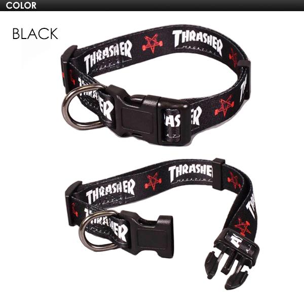 スケボー ブランド 限定 ペット 犬 首輪/THRASHER DOG COLLAR
