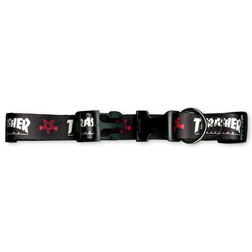 スケボー ブランド 限定 ペット 犬 首輪/THRASHER DOG COLLAR