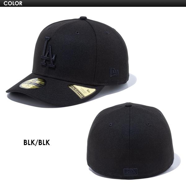 送料無料 NEW ERA ニューエラ CAP 帽子 ロサンゼルス・ドジャース/PC 59FIFTY MLB On-Field LA Dodgers オンフィールドキャップ BLK/BLK 13561938｜surfer｜02