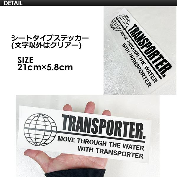 TRANSPORTER トランスポーター ステッカー シートタイプ/TP CLEAR