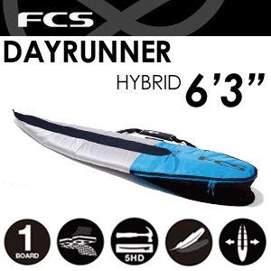 送料無料 サーフボードケース ハードケース FCS エフシーエス/Dayrunner Hybrid 6'3｜surfer