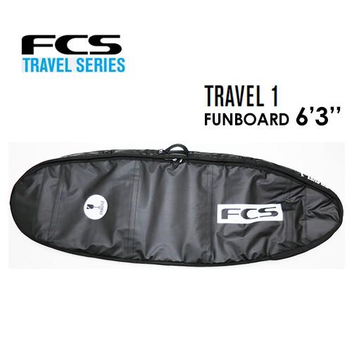 FCS TRAVEL 1 サーフボードケース 6'3\" Amazon | FCS ボードケース ハードケース TRAVEL 1 FUNBOARD