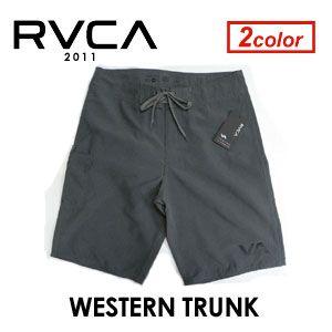 あすつく ボードショーツ サーフトランクス 水着 RVCA ルーカ/Western Trunk｜surfer